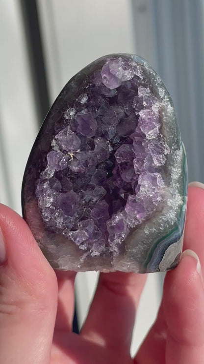 Rainbow Amethyst Cutbase