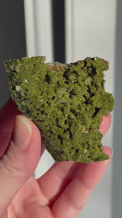 Green Forest Epidote Quartz