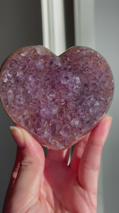 Amethyst Heart