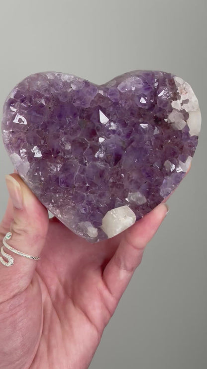 Amethyst Heart